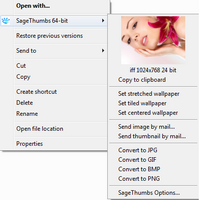SageThumbs (โปรแกรมพรีวิว ดูรูปกว่า 160 รูปแบบ ง่ายๆ) : 