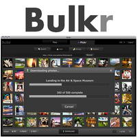 Bulkr (โปรแกรม Bulkr โหลดรูป เซฟวิดีโอ จาก Flickr ฟรี) : 