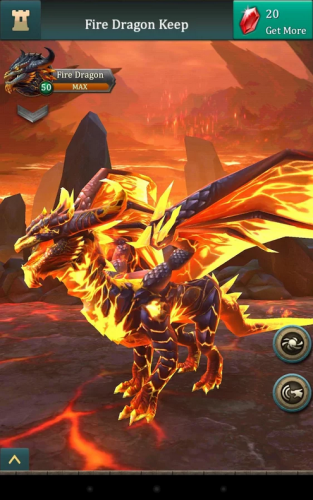 Dragons of Atlantis Heirs (App เกมส์อาณาจักรมังกร) : 