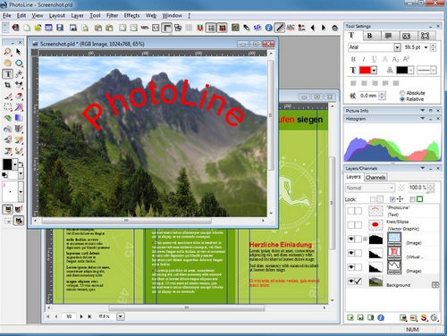 ดาวน์โหลดโปรแกรม PhotoLine ดาวน์โหลดโปรแกรม PhotoLine