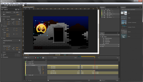 โปรแกรมสร้างแอนิเมชันบนเว็บไซต์ Adobe Animate