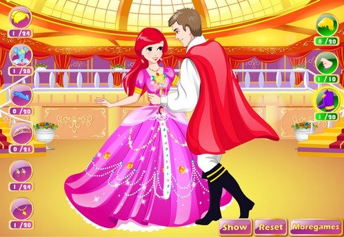 เกมส์แต่งตัวเจ้าหญิงกับเจ้าชาย เกมส์แต่งตัวเจ้าหญิงกับเจ้าชาย