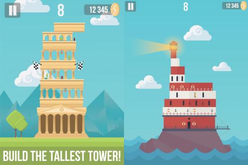 App เกมส์สร้างตึก The Tower App เกมส์สร้างตึก The Tower