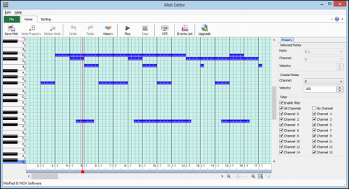 โปรแกรมมิกซ์เสียง แต่งเพลง ปรับแต่งเสียง MixPad Multitrack Recording