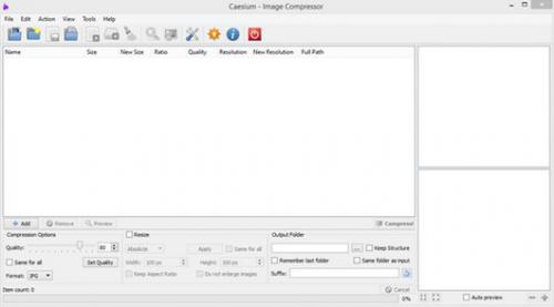 โปรแกรมย่อขนาดรูป Caesium โปรแกรมย่อขนาดรูป Caesium