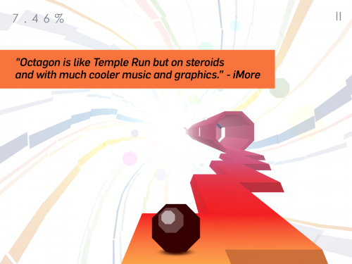 App เกมส์กลิ้งลูกบอล Octagon App เกมส์กลิ้งลูกบอล Octagon