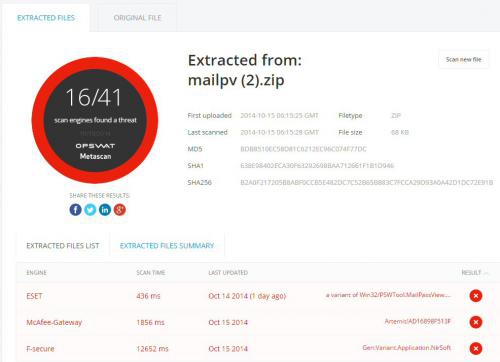 โปรแกรม Metascan Online