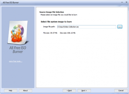 All Free ISO Burner (โปรแกรมไรท์อิมเมจไฟล์ ISO Burner) : All Free ISO Burner (โปรแกรมไรท์อิมเมจไฟล์ ISO Burner) :