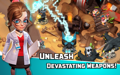 Alien Creeps TD (App เกมส์ป้องกันฐานจากเอเลี่ยน) : 