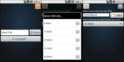 App แปลงไฟล์วิดีโอ Video converter mp3