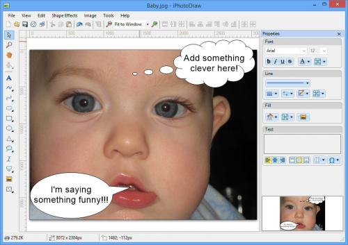 โปรแกรมแต่งรูป iPhotoDraw