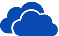 Microsoft OneDrive (โปรแกรมฝากไฟล์บน Cloud จาก Microsoft) : 