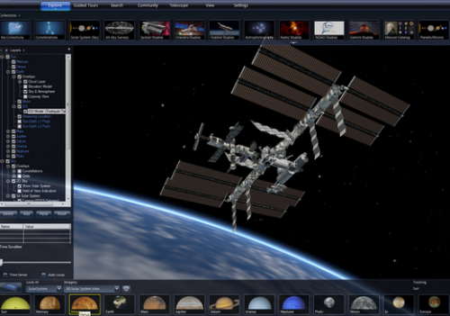 โปรแกรมกล้องโทรทรรศน์ WorldWide Telescope