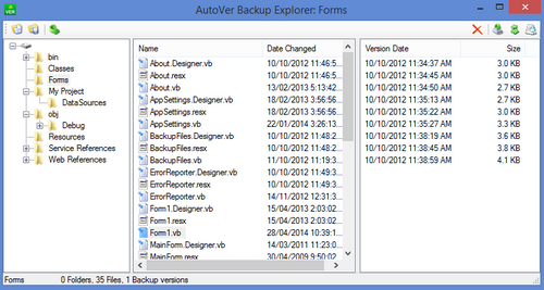 AutoVer (โปรแกรม AutoVer สำรองข้อมูลอัตโนมัติ ฟรี) : 
