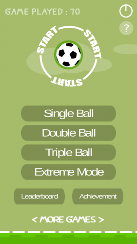 เกมส์เดาะบอล Kick it Up