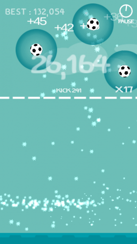 Kick it Up (เกมส์ Kick it Up เดาะบอล บนมือถือ) : 