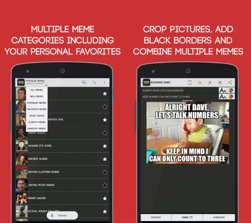 App สร้าง Meme