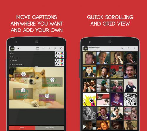 App สร้างคำบรรยายภาพ Meme Generator