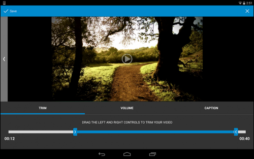 App สร้างวิดีโอ WeVideo