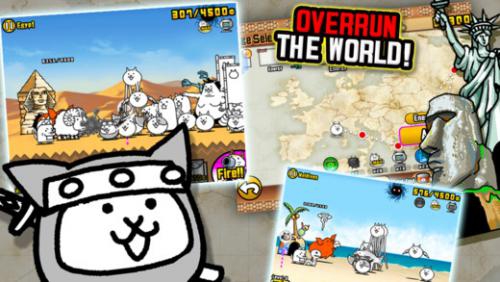 The Battle Cats (App เกมส์การต่อสู้ของกองทัพแมว) : The Battle Cats (App เกมส์การต่อสู้ของกองทัพแมว) :