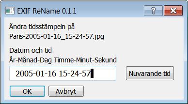 EXIF Rename (โปรแกรม แปลงไฟล์ เปลี่ยนชื่อไฟล์รูปภาพ ฟรี) : 