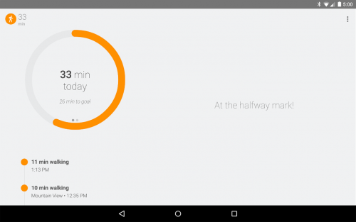 App ออกกำลังกาย Google Fit