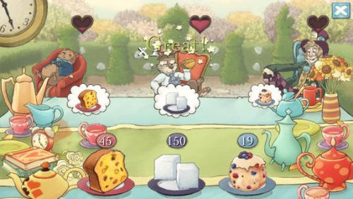 Alices Mad Tea Party (App เกมส์ปาร์ตี้น้ำชาของอลิซ) : Alices Mad Tea Party (App เกมส์ปาร์ตี้น้ำชาของอลิซ) :