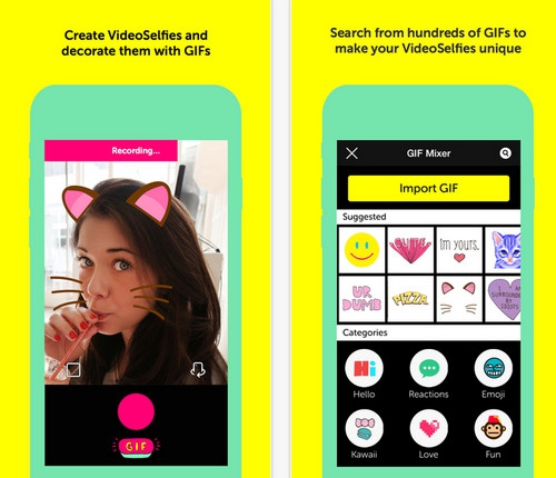 App สร้างวิดีโอเซลฟี VideoSelfie