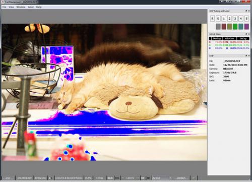 โปรแกรมเปิดไฟล์ภาพดิบ FastRawViewer