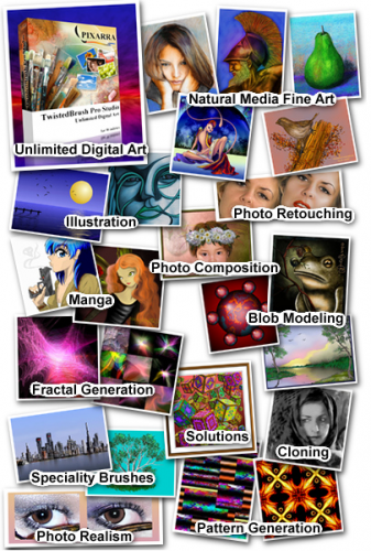 โปรแกรมแต่งรูป TwistedBrush Open Studio โปรแกรมแต่งรูป TwistedBrush Open Studio