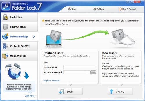 โปรแกรมล็อกไฟล์ Folder Lock