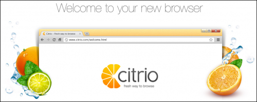 เว็บบราวเซอร์ Citrio browser เว็บบราวเซอร์ Citrio browser