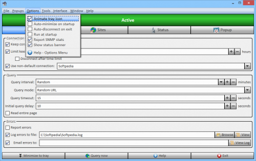 โปรแกรม Connection Keeper