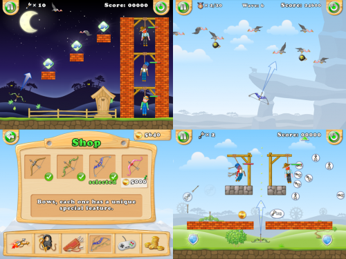 World of Gibbets (App เกมส์ยิงธนูของกิ๊บเบตส์) : World of Gibbets (App เกมส์ยิงธนูของกิ๊บเบตส์) :