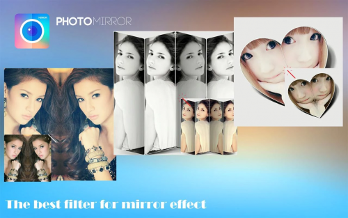 PhotoMirror editor (App ถ่ายรูป แต่งรูปเงาสะท้อน) : 
