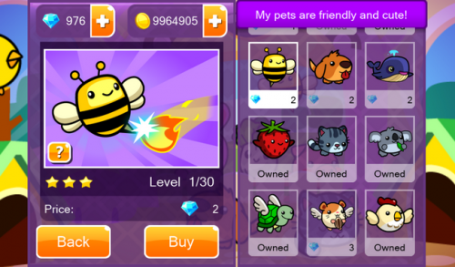 Duck Life Treasure Hunt (App เกมส์เป็ดวิ่งล่าสมบัติ) : 