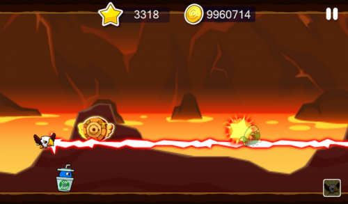 Duck Life Treasure Hunt (App เกมส์เป็ดวิ่งล่าสมบัติ) : 