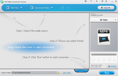 HD Video Converter Factory (โปรแกรมแปลงไฟล์วิดีโอ ตัดต่อ แก้ไขวิดีโอ ฟรี) : 