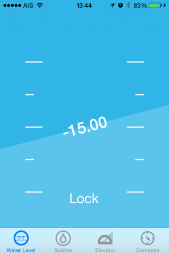 แอป Clinometer WaterLevel Compass