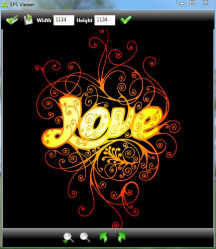 โปรแกรมเปิดไฟล์ EPS Viewer