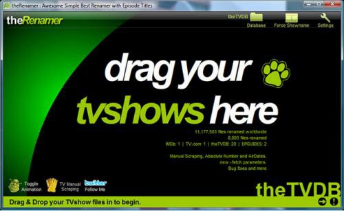 theRenamer (โปรแกรม เปลี่ยนชื่อไฟล์ทีวี แปลงนามสกุลไฟล์หนัง ฟรี) theRenamer (โปรแกรม เปลี่ยนชื่อไฟล์ทีวี แปลงนามสกุลไฟล์หนัง ฟรี)