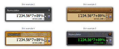โปรแกรมเครื่องคิดเลขขนาดพกพา Numculator
