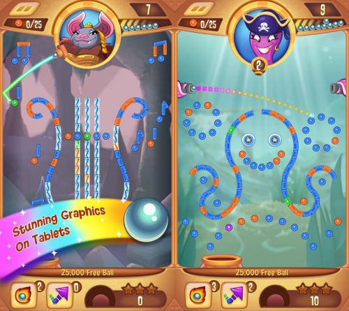 App เกมส์ระเบิดลูกแก้ว