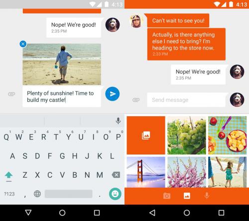 โหลดแอป Google Messenger