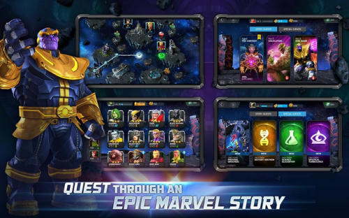 Marvel Contest of Champions (App เกมส์ฮีโร่มาร์เวลต่อสู้) : 