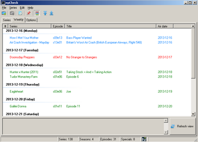 โปรแกรม ติดแทร็ค ดูรายละเอียดของซีรี่ย์ epCheck โปรแกรม ติดแทร็ค ดูรายละเอียดของซีรี่ย์ epCheck