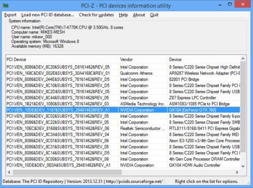 ดาวน์โหลดโปรแกรม PCI-Z