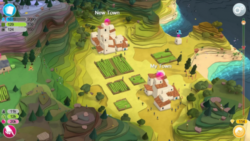 Godus (App เกมส์พระเจ้าสร้างโลกด้วยนิ้วมือ Godus) : 