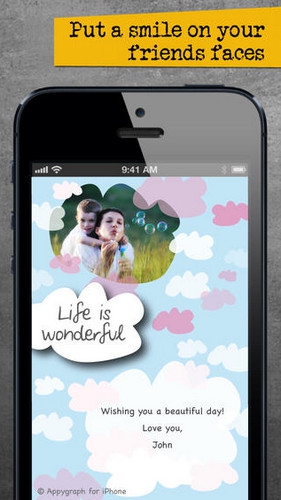 App การ์ดอวยพร Appygraph
