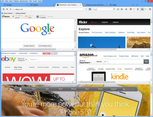 ดาวน์โหลดโปรแกรม Tile Tabs 